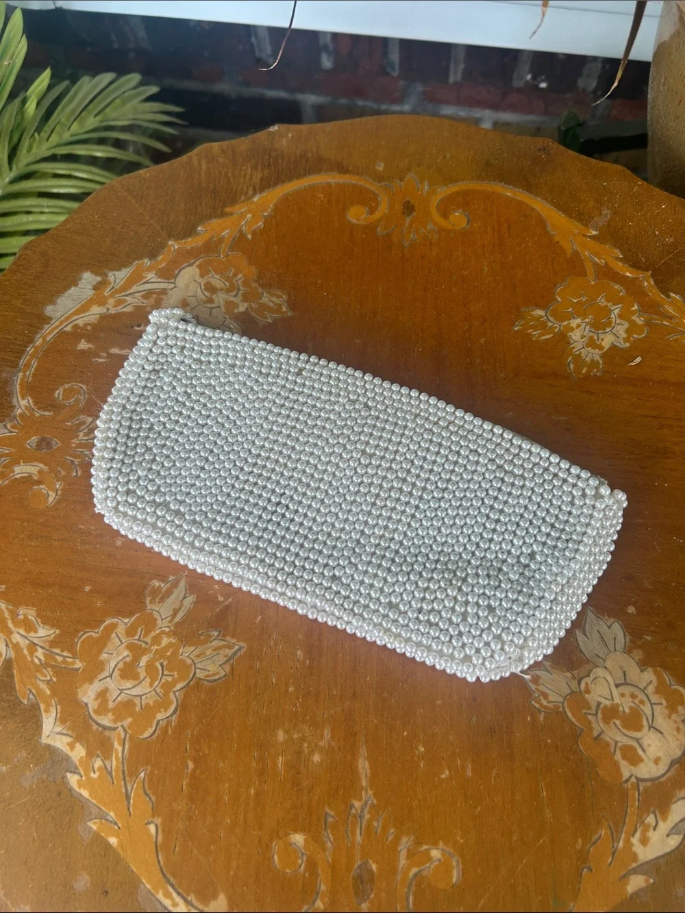Vintage elegant ivory